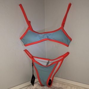 Zaful Robin Egg Blue Medium swimsuit
